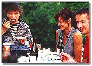 Martina, Andrea und Bernd